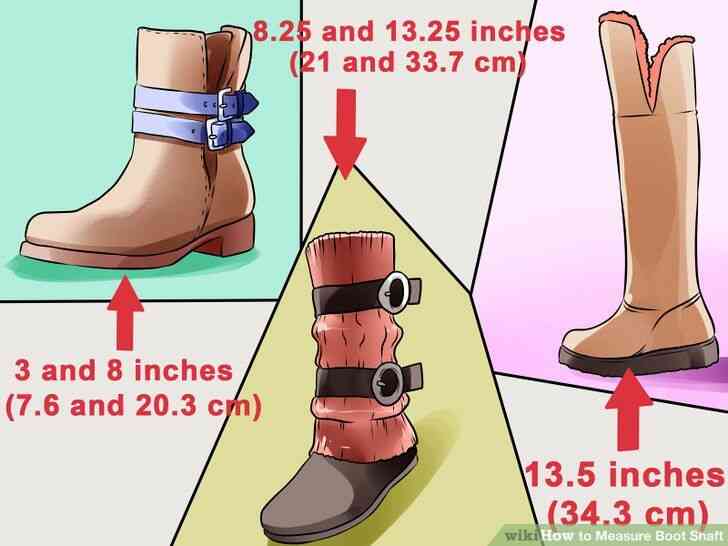 Image intitulé Mesurer la tige de la chaussure de l